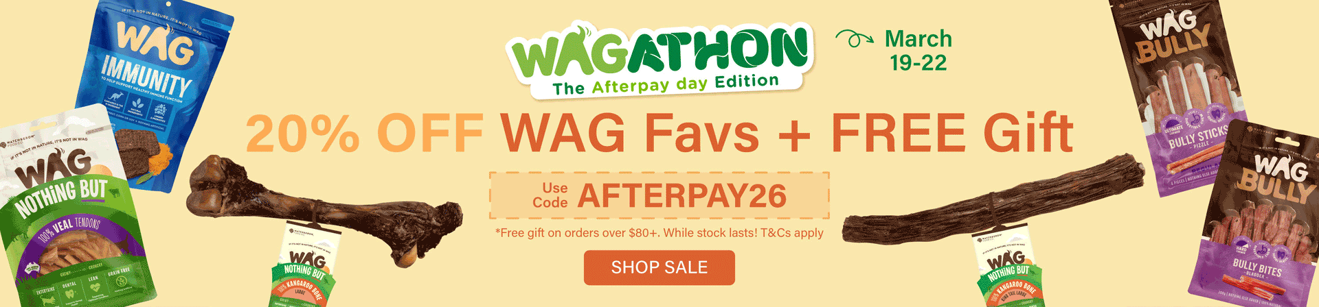 Fetch 20% off + free gift this Afterpay sale