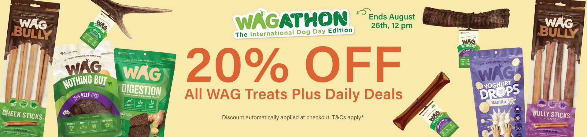 International Dog Day Sale 2026