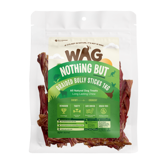 Braided Bully Sticks 1KG