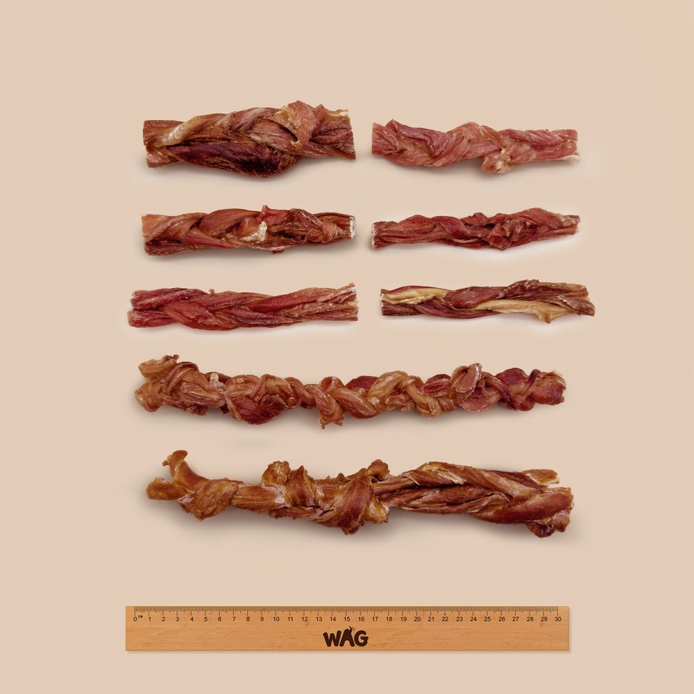 Braided Bully Sticks 1KG