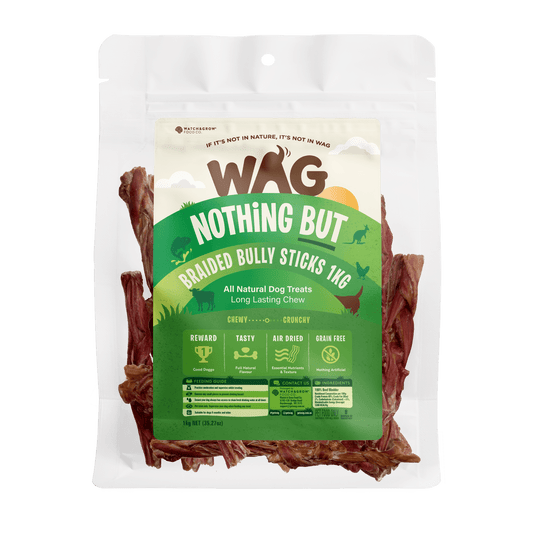 Braided Bully Sticks 1KG