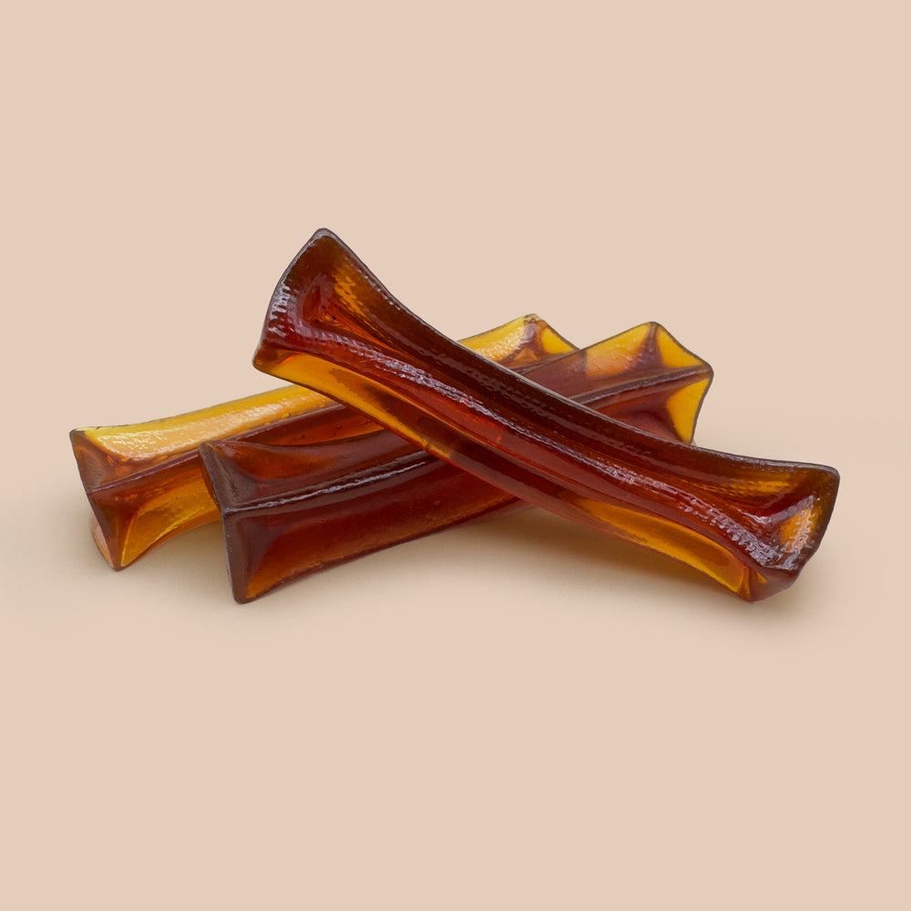 Collagen Plus dog chew showing texture and shape