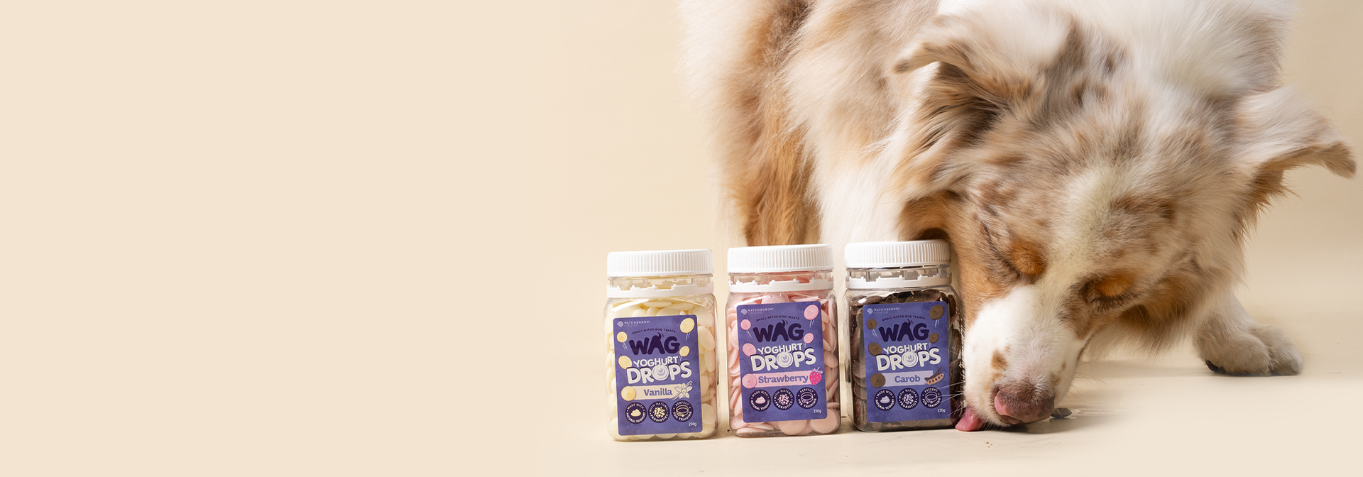WAG Yoghurt drops for dogs