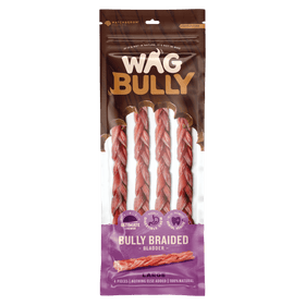 Braided Bully Stick