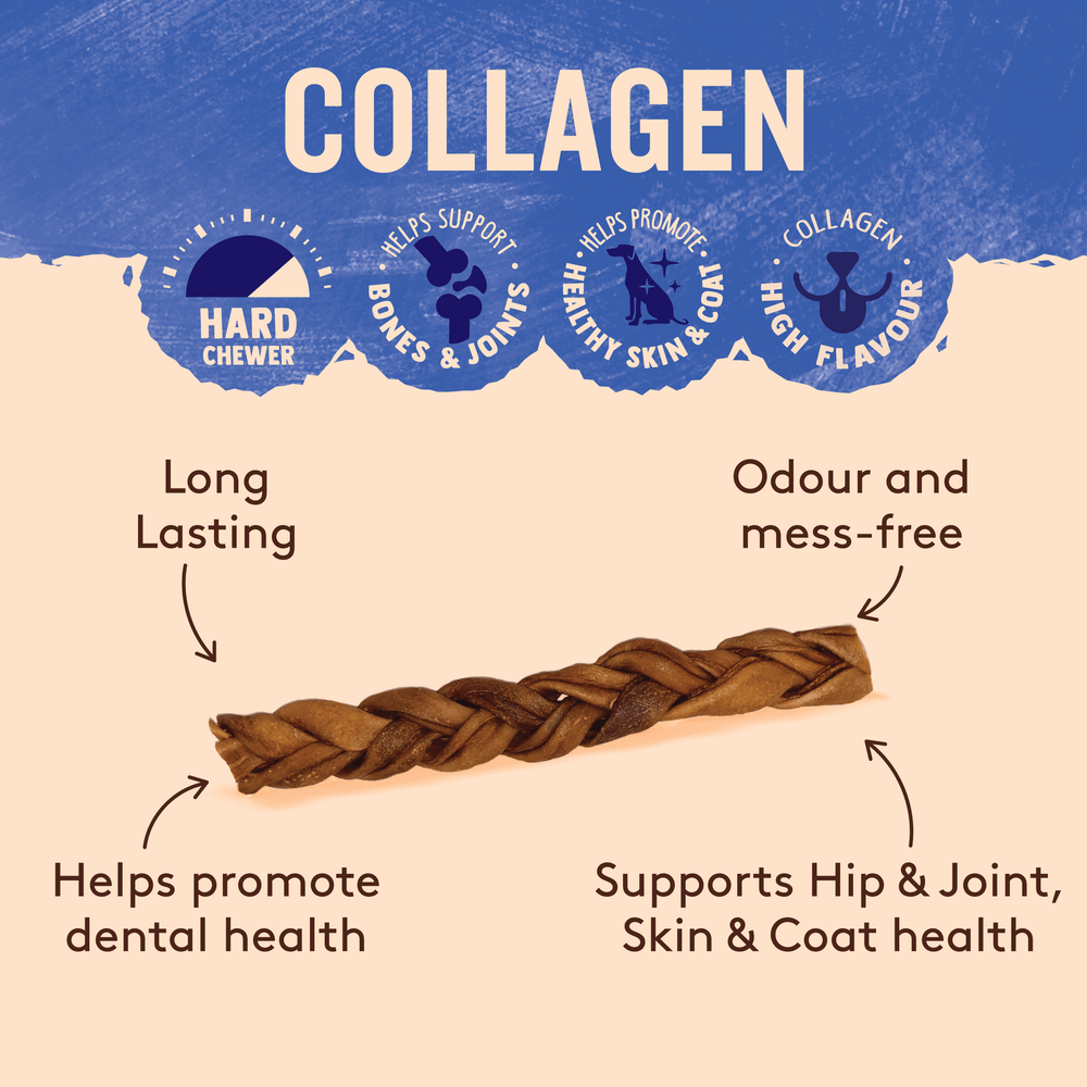 Collagen Stick Braided