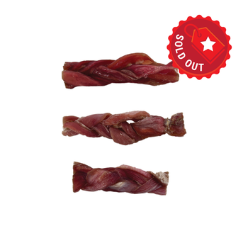 Braided Bully Sticks Small Pieces 1Kg