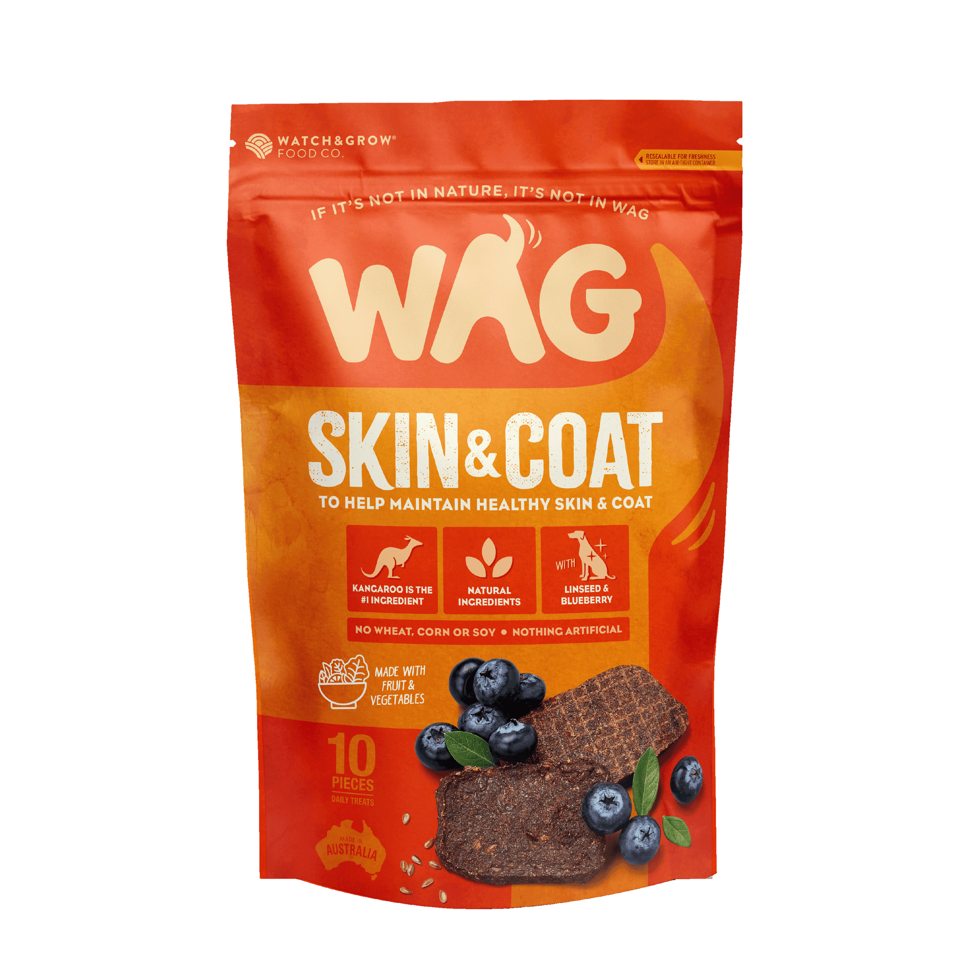 Skin Coat Jerky WAG Dog Treats