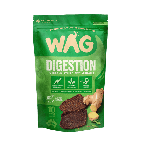 Buy Digestion Jerky for Dogs Online WAG Dog Treats Australia